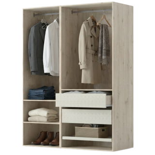 Dressing Casa 105 cm Chêne Hickory