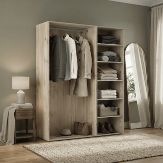 Dressing Casa 105 cm Chêne hickory