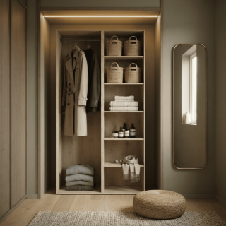 Dressing Casa 120 cm Chêne hickory