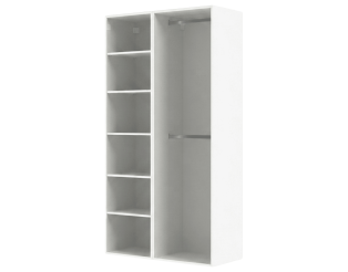 Dressing Casa 120 cm blanc
