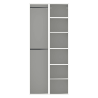 Dressing Casa 120 cm blanc