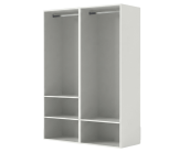 Dressing Casa 120 cm blanc