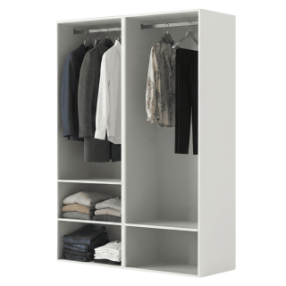 Dressing Casa 120 cm blanc