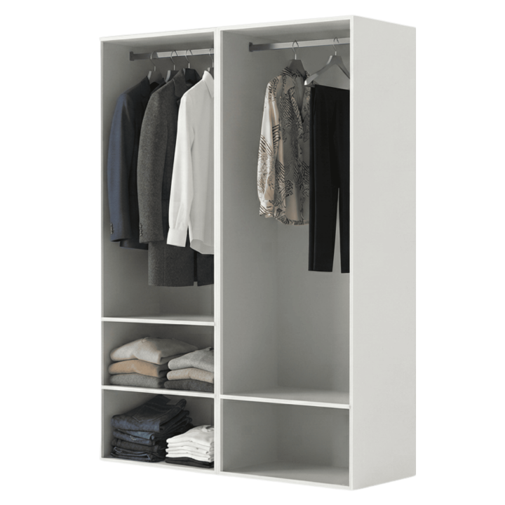 Dressing Casa 120 cm blanc
