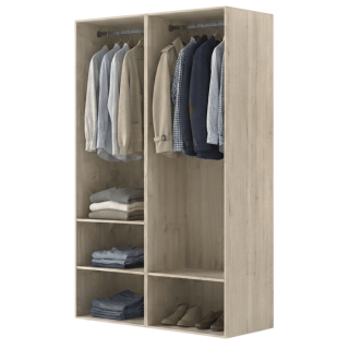 Dressing Casa 120 cm Chêne Hickory