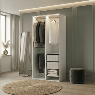 Dressing Casa 120 cm Blanc