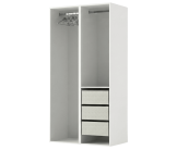 Dressing Casa 120 cm blanc