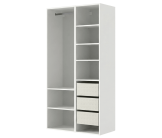 Dressing Casa 120 cm blanc