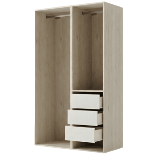 Dressing Casa 120 cm chêne hickory