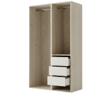 Dressing Casa 120 cm chêne hickory