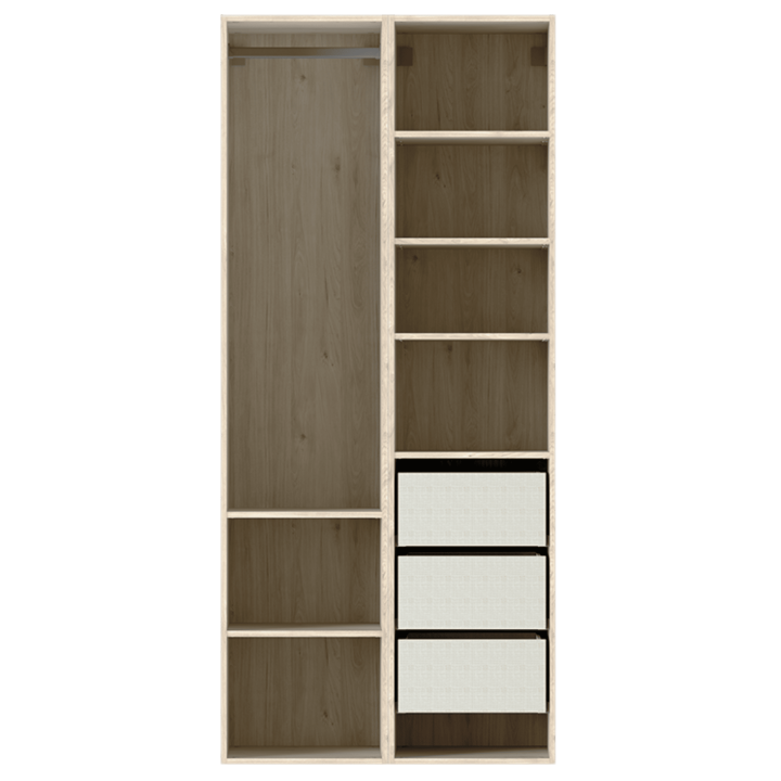 Dressing Casa 120 cm chêne hickory