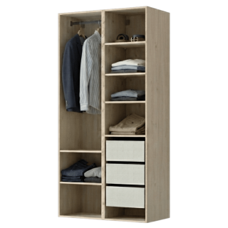 Dressing Casa 120 cm chêne hickory