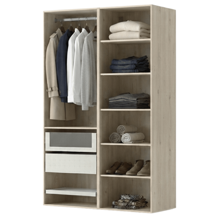 Dressing Casa 120 cm chêne hickory