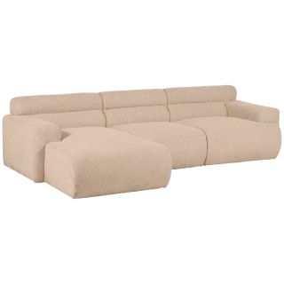 Canapé avec chaise longue à gauche Emy