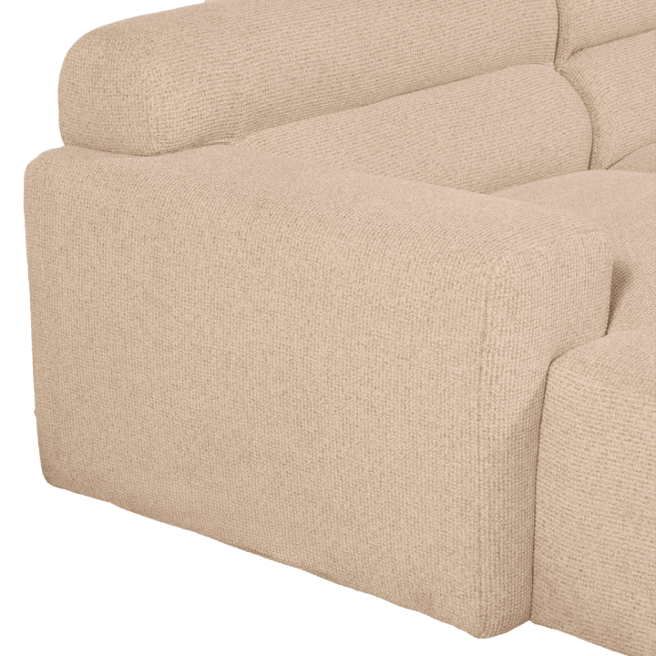 Canapé avec chaise longue à gauche Emy