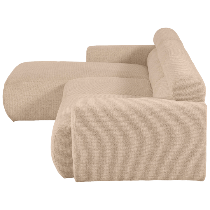 Canapé avec chaise longue à gauche Emy