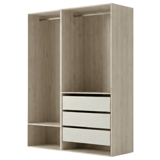 Dressing Casa 135 cm chêne hickory
