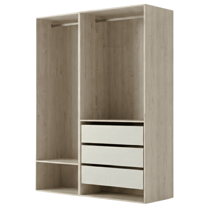 Dressing Casa 135 cm chêne hickory