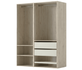 Dressing Casa 135 cm Chêne hickory