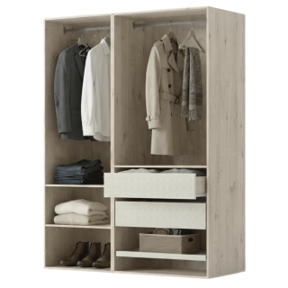 Dressing Casa 135 cm Chêne hickory