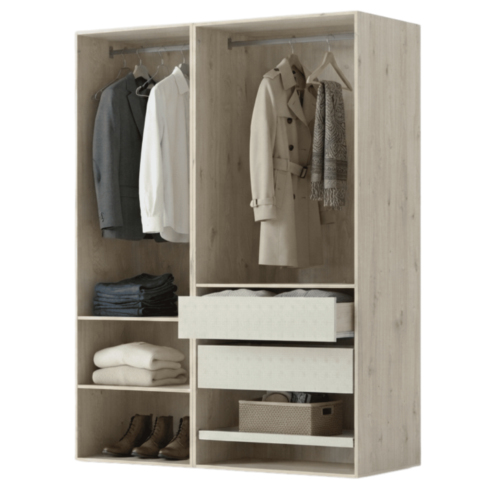 Dressing Casa 135 cm Chêne hickory