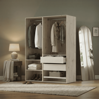 Dressing Casa 135 cm Chêne hickory
