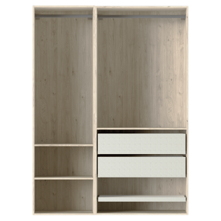 Dressing Casa 135 cm Chêne hickory