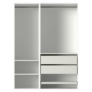 Dressing Casa 135 cm blanc