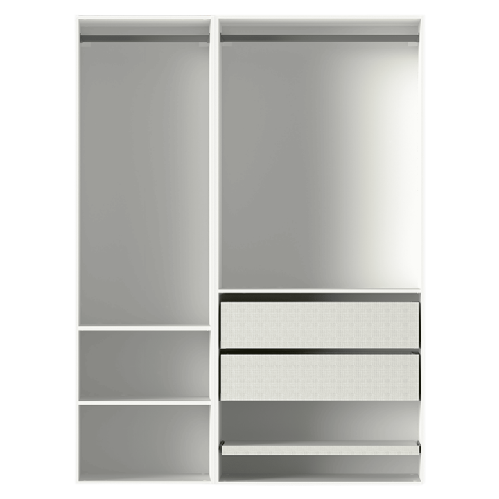 Dressing Casa 135 cm blanc