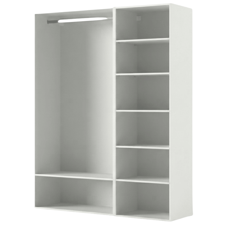 Dressing Casa 135 cm blanc