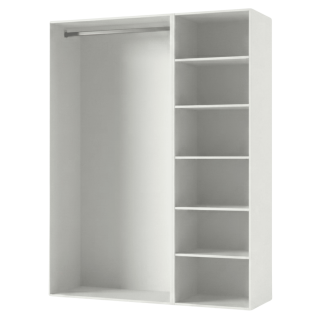 Dressing Casa 135 cm blanc
