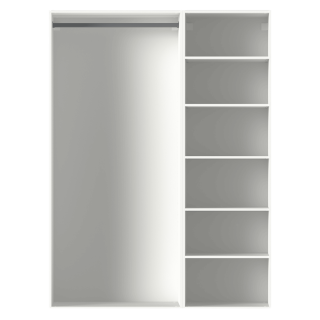 Dressing Casa 135 cm blanc