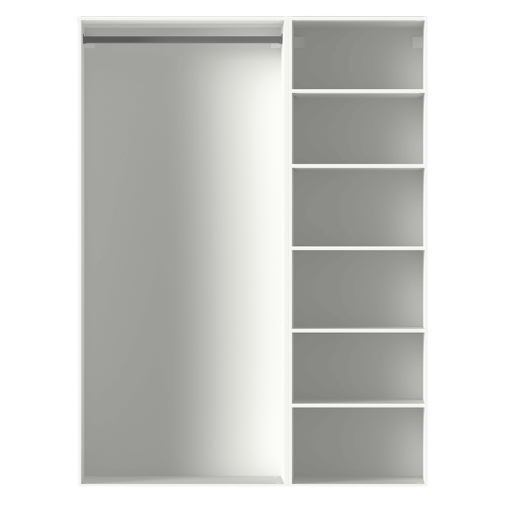 Dressing Casa 135 cm blanc