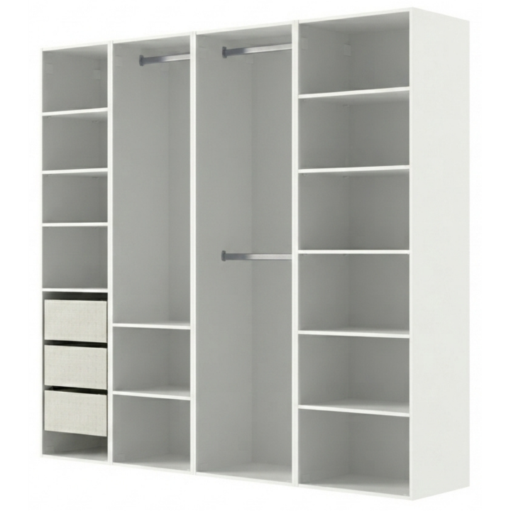 Dressing Casa 210 cm Blanc