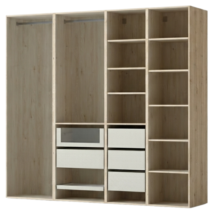 Dressing Casa 210 cm chêne hickory