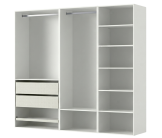 Dressing Casa 210 cm Blanc
