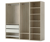 Dressing Casa 210 cm chêne hickory