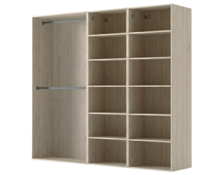 Dressing Casa 210 cm chêne hickory