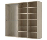 Dressing Casa 210 cm chêne hickory