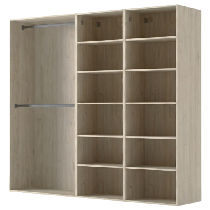 Dressing Casa 210 cm chêne hickory