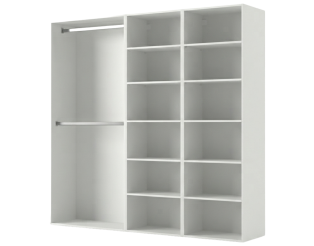 Dressing Casa 210 cm Blanc