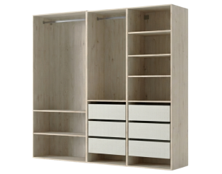 Dressing Casa 210 cm chêne hickory
