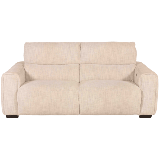 Canapé 2,5 cm Lucie beige 2 relax éléctriques