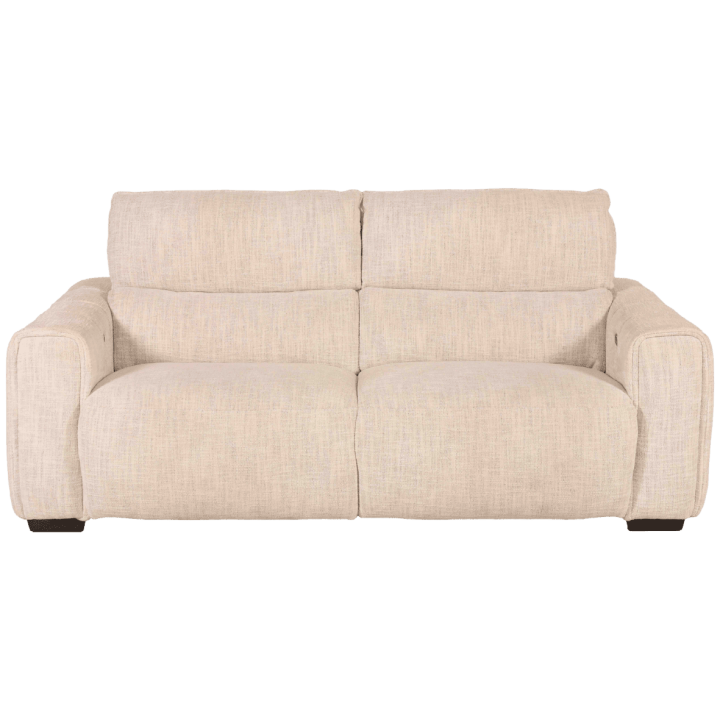 Canapé 2,5 cm Lucie beige 2 relax éléctriques
