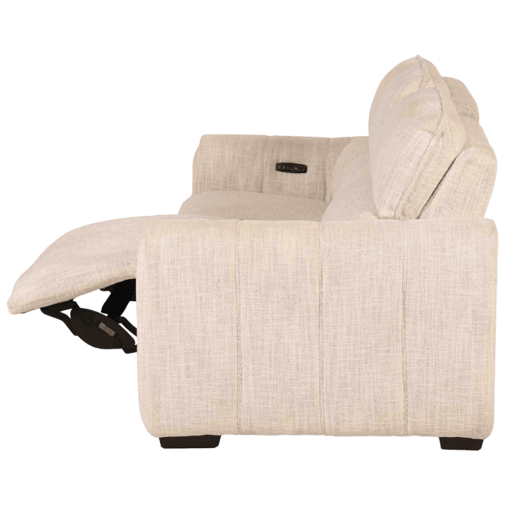 Canapé 2,5 cm Lucie beige 2 relax éléctriques