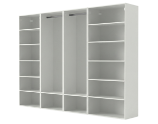 Dressing Casa 225 cm Blanc