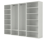 Dressing Casa 225 cm Blanc