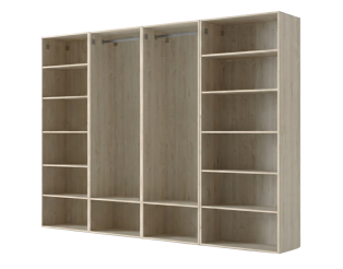 Dressing Casa 225 cm Chêne hickory