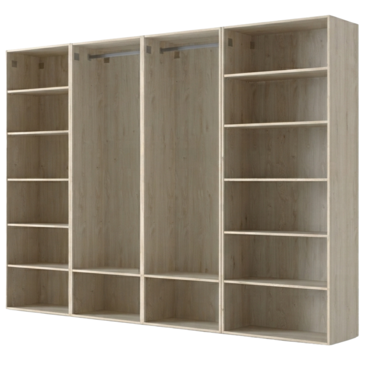 Dressing Casa 225 cm Chêne hickory
