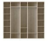 Dressing Casa 255 cm Chêne hickory